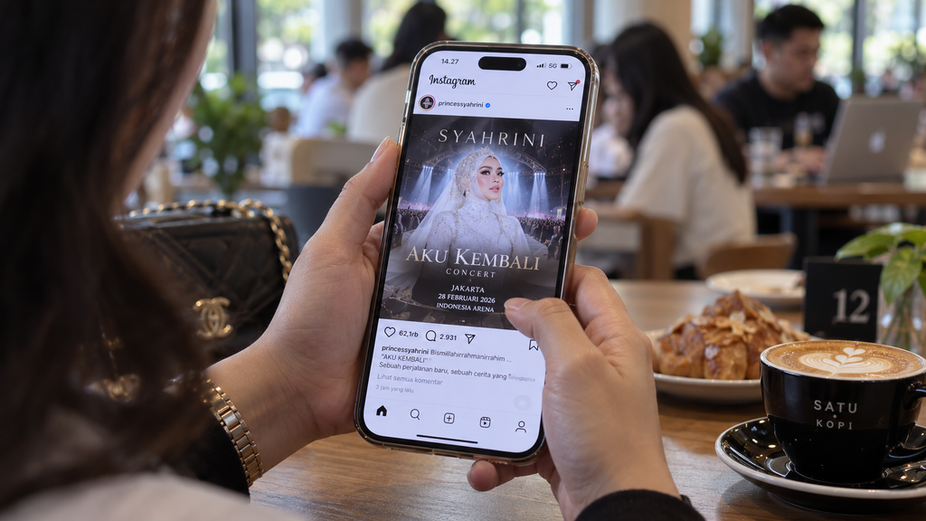 Akhirnya Syahrini Konser Lagi, Tiket Dijual Bertahap Mulai Rp500 Ribu 2 Akhirnya Syahrini Konser Lagi, Tiket Dijual Bertahap Mulai Rp500 Ribu